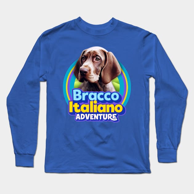 Bracco Italiano Long Sleeve T-Shirt by Puppy & cute